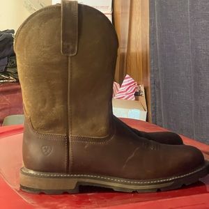 NWOT Arait cowboy style work boots. Unused condition